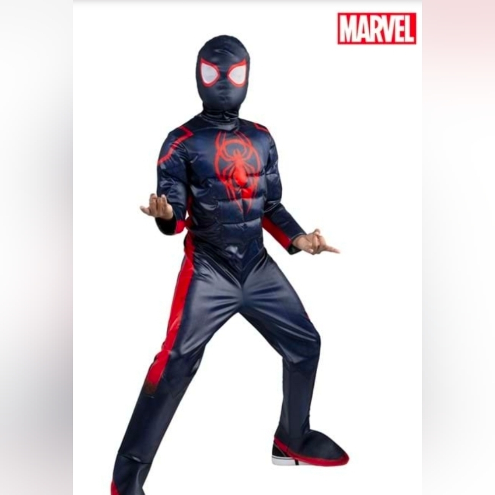 🕸Boys Size Lg Miles Morales Costume🕸